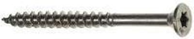 Spaanplaatschr Rvs Torx 25 Pk 6.0X120 Deeldr Heco