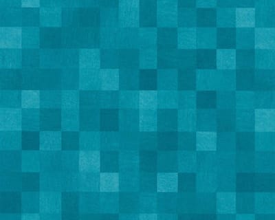 BLOKJES BEHANG - Blauw - AS Creation California