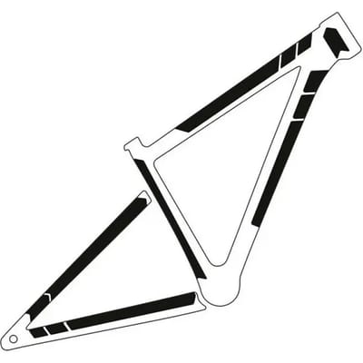 Frame bescherming kit All Mountain Style Full Zebra (x18)
