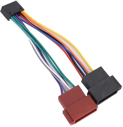 Dailygoods - Upgrade ISO-Bus Kabelboom Adapter - Ideaal voor CD/MP3-spelers - 16-polige aansluiting - Eenvoudige installatie - Geschikt voor diverse v