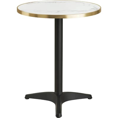 House Nordic Bistrotafel - Rond Marmerlook - Ø60x73cm