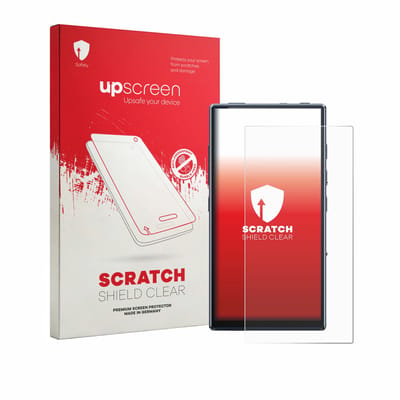upscreen - Screenprotector voor FiiO M33 R2R - Folie Beschermfolie transparant
