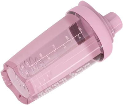 Fitnessdrinkfles, outdoor sportwaterfles met ladder, 500 ml, lekvrije beker, fitness, waterbeker, shake, cadeau voor fitness, sport, outdoor