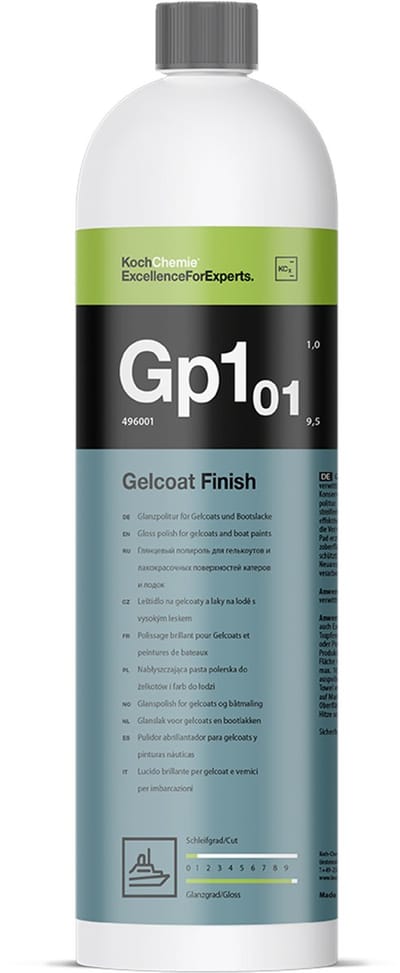 Koch Chemie Gelcoat Finish 1 liter - Glans polijstpasta