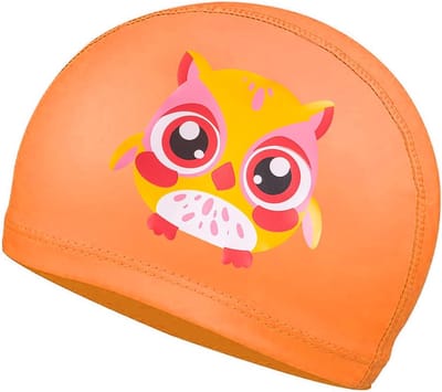 Kinderen Zwemcap voor Jongens en Meisjes, Elastische Polyester Zwemmuts voor Korte en Lange Haar, Ideaal voor Zwemlessen en Vrije Tijd