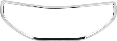 Bumper Grille Trim voor 208 2012-2015, Chromen Afwerking, Beschermende Bumperafdekking, Eenvoudige Installatie, ABS-materiaal, Hoge Sterkte, Auto Accessoires, Bumper Bescherming, Stijlvolle Upgrade