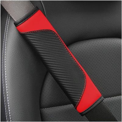 Autogordelhoes - Gordelkussen - Comfortabel Rijden - Verstelbare Sluiting - 2 Stuks - Zwart