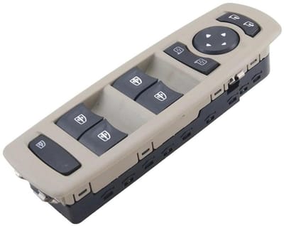 Raamschakelaar - Vensterknop Auto - Autoramen Bediening - Plug and Play - 13 Pinnen - Zwart