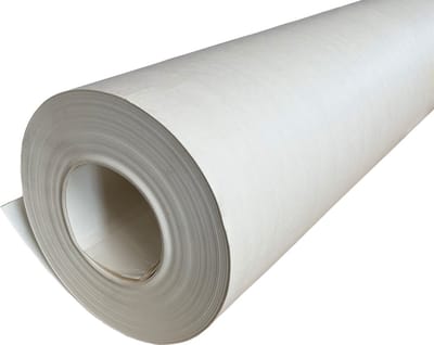 Kortpack - Kartonnen stucloper - 50m2 p/rol - 130cm breed - Wit - 1 Rol - 280gr/m2 - 100% recyclebaar - (039.0205)