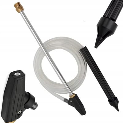 Rosfix Zandstraalset – Compatibel met Kranzle Hogedrukreinigers M22 | Keramische Mondstuk | 3m Slang, 460mm Lans, Max. Druk 180 bar