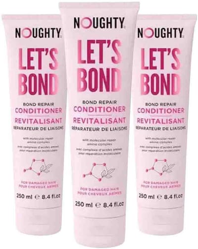 Noughty Let's Bond Repair Conditioner - 3 x 250 ml - Voordeelverpakking