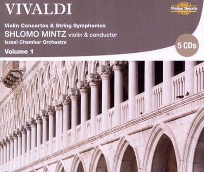 Israel Chamber Orchestra, Shlomo Mintz - Vivaldi: Violin Concertos & String Symphonies - Volume 1 (5 CD)