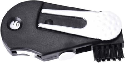 Golf accessoire - Pitchfork set - Golfen verbeteren - 4-in-1 tool - S - Zwart