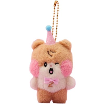 ZEROBASEONE - Porte-clés Mini Poupée Zeroni (Fete a la MAISON) BININI beige