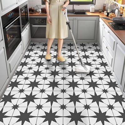 Speciale vloermat voor de keuken Oliebestendig tapijt Waterdicht tapijt Antislip tapijt Veeg- en wasvrij Eenvoudige tapijtdeurmat 40x 60cm
