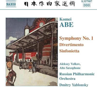 Aleksey Volkov, Russian Philharmonic Orchestra, Dmitry Yablonsky - Abe: Symphony No.1 (CD)