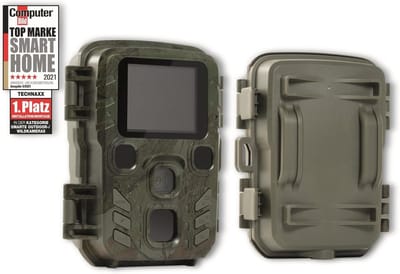 Wildcamera - Natuurcamera Trailcam - Dierenwereld Observeren - Infrarood Nachtzicht - 8.6 x 4.2 x 10.7cm - Groen