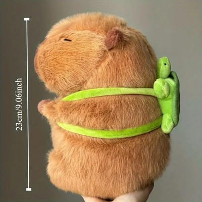 Capybara Pluche Speelgoed 20cm Hamburger Vorm Zacht Knuffeldier Beste Vakantiecadeaus Voor Kinderen En Volwassenen 20-25cm brown