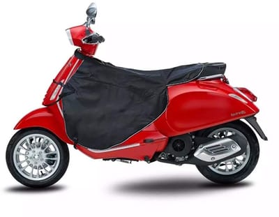 Dailygoods- Scooterbeenhoes Waterdicht - Motorbeschermhoes - Winddicht - Warmte-isolerend - Reflecterende Tape - Verstelbare Elastische Band - Scooterbescherming