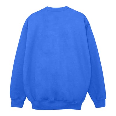 Disney Meisjes Lilo en Stitch Kerstmis Sweatshirt (Koningsblauw)