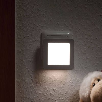 Paulmann Esby 92493 LED-nachtlamp Vierkant LED Warmwit Wit