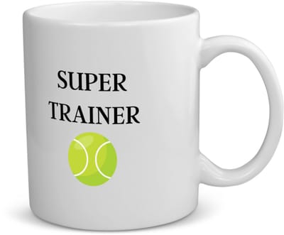 Akyol - tennis met eigen naam koffiemok - theemok - Tennis - tennisser - sport - 350 ML inhoud