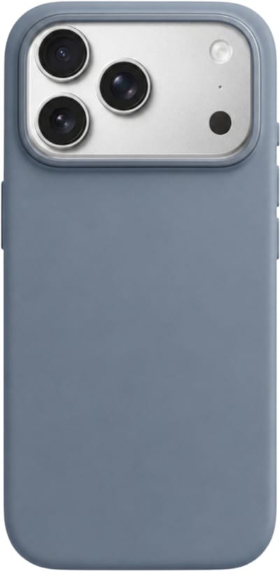 Mastersøn iPhone 17 Pro Siliconen Hoesje MagSafe - Blauw - Geschikt voor MagSafe