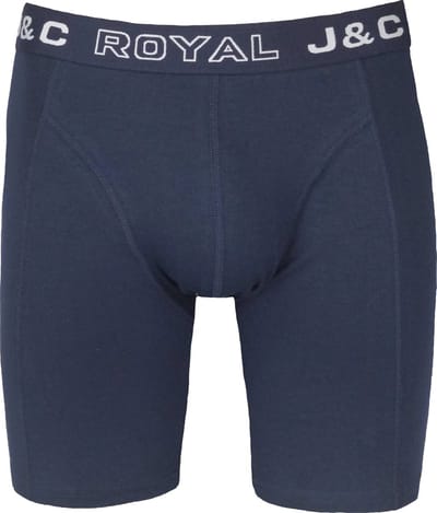 EEN ZEER LUXE EN ELASTISCHE HERENBOXERSHORT MET LANGE PIJPEN J&C - maat M