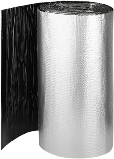 Geluidsisolatie Materiaal - Auto Isolatie - Stiller Rijden - Warmte & Anti-Vibratie - 200 x 50 cm - Zwart