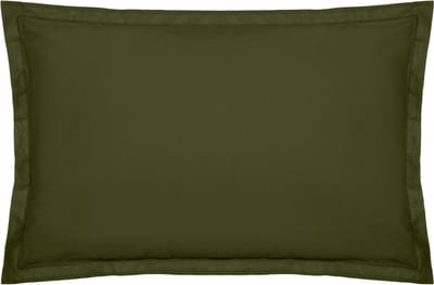 Atmosphera Katoen kussensloop - Set van 2 stuks - 50x70cm - Kaki