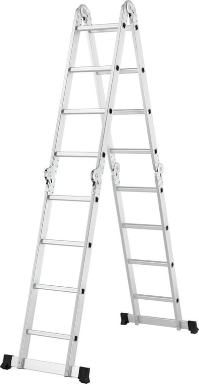 Multifunctionele vouw ladder 6 in 1 - Vouwladder - Ladder - 4,7M