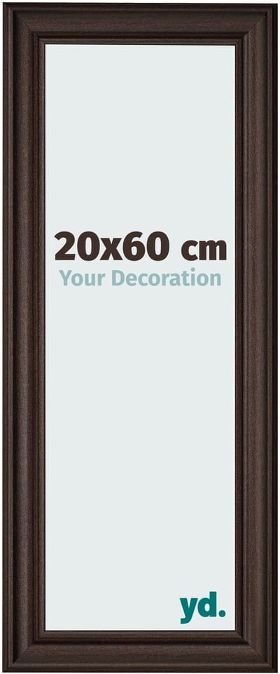 Your Decoration - Fotolijst 20x60 cm - MDF - Eiken Donker - Lazio