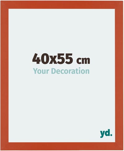 Your Decoration - Fotolijst 40x55 cm - MDF - Oranje - Mura