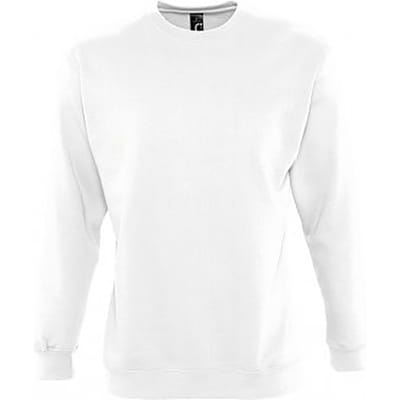 SOLS Uniseks Supreme Sweatshirt (Wit)