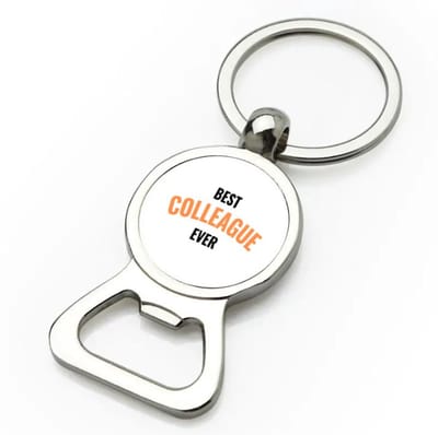 Akyol - best colleague ever flesopener - Collega - de beste collega - werknemers - verjaardagscadeau - verjaardag - cadeau - afscheidscadeau - geschenk - leuke cadeau - kado - gift - 9 bij 3 cm