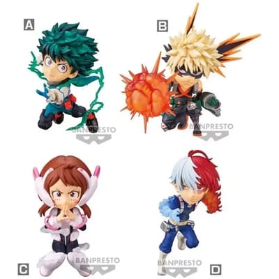 Verzamelaarsbeeldje Banpresto My Hero Academia World Collectable (x5)