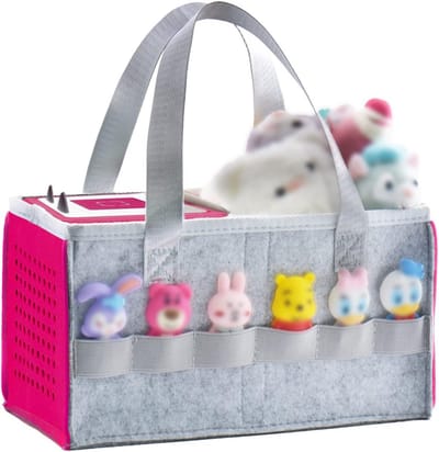 Draagtas voor Toniebox en Accessoires - Vilten Organizer Bag voor Figurines en Reis