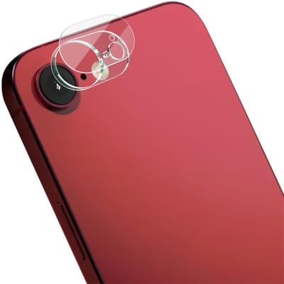 IMAK Camera Lens Protector - Geschikt voor iPhone 16e / 17e Camera Lens Protector - IMAK 9H Tempered Glass - Transparant