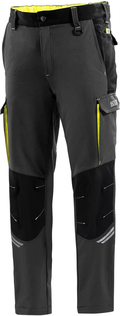 Sparco Werkbroek Tech Oregon - Zwart — Groen — L