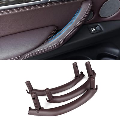 Set van 3 Binnenhandgrepen voor BMW X5 F15 F85 en X6 F16 F86 (2014-2018) - Mocha Kleur, Links en Rechts, Vervangingsonderdelen voor Deuren