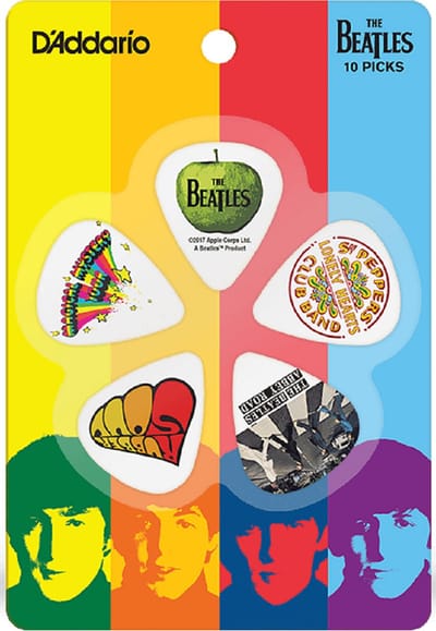 D'Addario 1CWH2-10B3 Beatles Classic Albums 10 Pack Thin