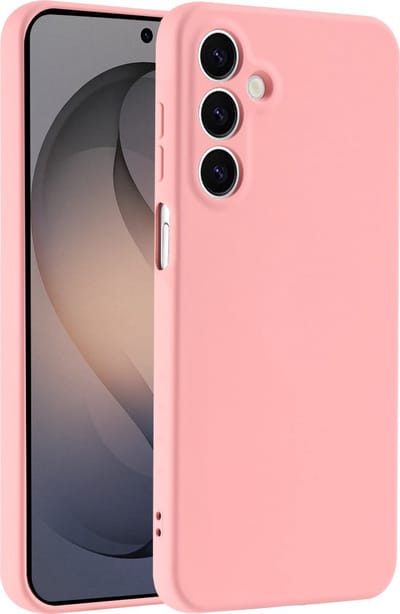 Hoesje geschikt voor Samsung Galaxy S26 Plus hoesje zacht siliconen- Arara backcover - Licht Roze