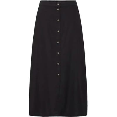 b.young - BYFALAKKA BUTTON SKIRT - Dames - Midi rokken