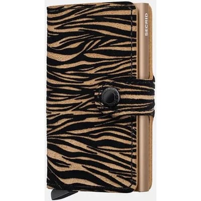 Secrid Miniwallet pasjeshouder zebra beige