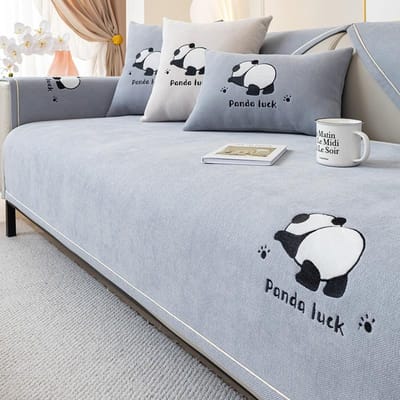 Nieuwe Chenille Sofa Kussen Stof Vier Seizoenen Universeel Anti-Slip Kussen Schattige Chinese Stijl Eenvoudige Stijl Sofa Hoes Handdoek 45x45 pillowcase1