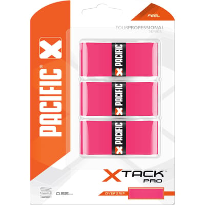 Pacific Overgrip X Tack Pro 0,55 Mm 3 Stuks Roze