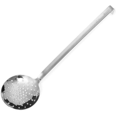 HENDI Professionele schuimspaan – naadloos – extra zwaar roestvaststaal – 120x460 mm