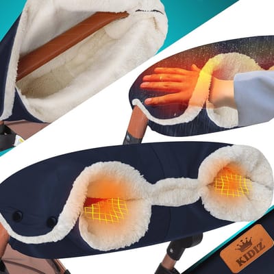 Handwarmers voor Kinderwagens - Waterdicht en Warm Pluche