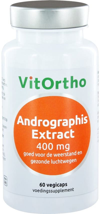 VitOrtho - Andrographis Extract 400 mg (60 vegicaps)