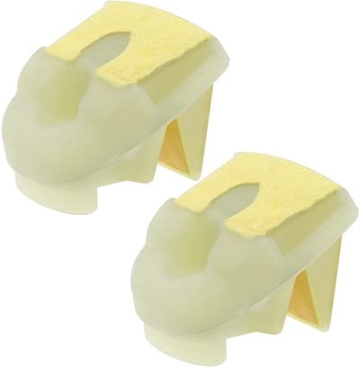 Dailygoody - Luchtfilter - 2-delige set - Vervangend onderdeel - 7.8x6.1x4.9 cm - Geschikt voor Makita kettingzaag - Hoogwaardige plastic filters
